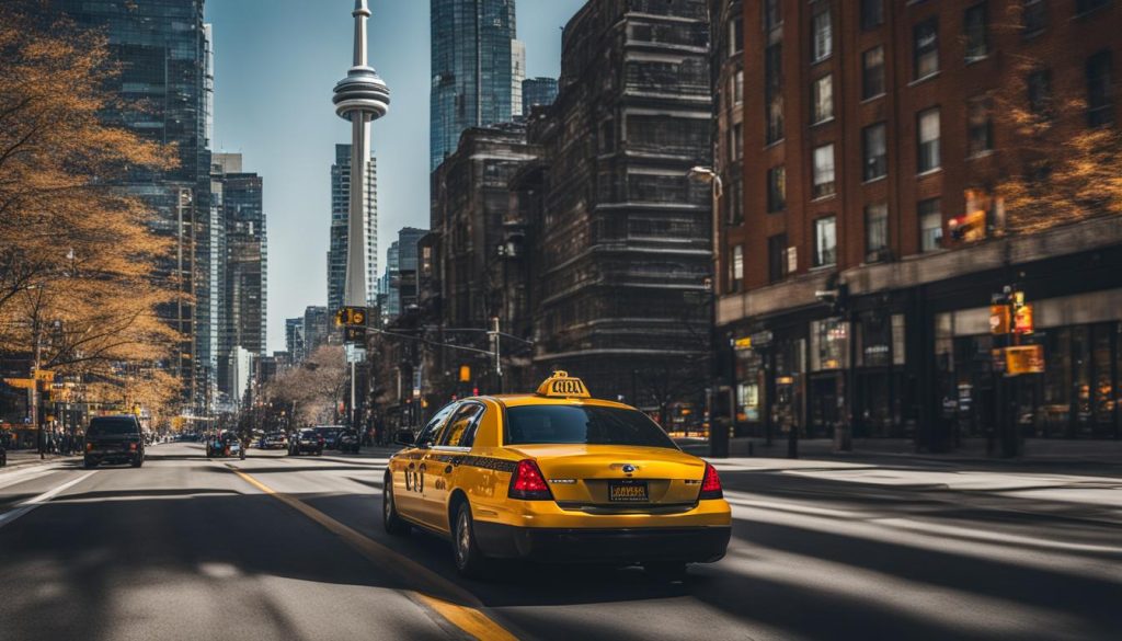 Toronto taxi rates